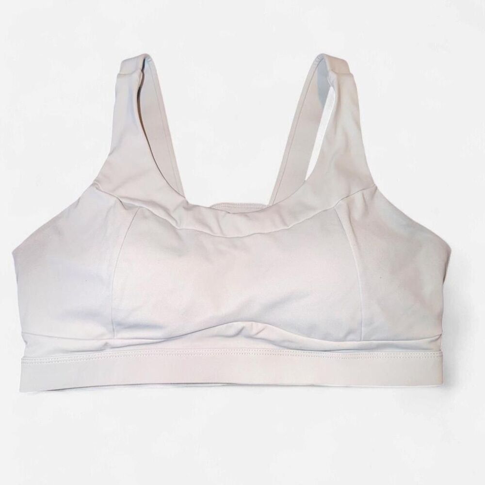 Running-girl Women's White and Pink Bra